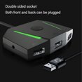 thumbnail image 3 of Adaptador De Ratón Y Teclado Para Juegos De PS5, Compatible Con Entrada De Sonido, Control De Aplicación, Efectos De Iluminación Ajustables, 3 of 7