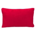 thumbnail image 6 of Jordan Manufacturing 12" x 16" Christmas Tree Truck White Novelty and Red Solid Reversible Rectangular Outdoor Lumbar Throw Pillow with Welt (2-Pack), 6 of 14