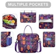 thumbnail image 2 of Pioneer Flower Floral Print Pattern Womens Lunch Box for Work,Insulated Large Lunch Bag for Tween and Teen,Loncheras Para Mujer,Leakproof Adult Lunch Bag for Work,Beach,Travel,Picnic,Camping, 2 of 7