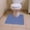 Blue, variant on Premium Contoured Toilet Mat | Non-Slip Bathroom Rug | Soft Absorbent Washable U-Shaped Toilet Rug for Bathroom,Master Bath,Guest Bath | Durable Bathroom Floor Mat | Comfortable Bathroom
