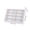 White, variant on Eyeglasses Storage Tray, 8 Slot Sunglasses Organizer Tray, Velvet Glasses Display Tray for Drawer, Counter, and Optical Shop Display