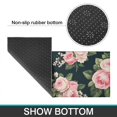 thumbnail image 6 of Pioneer Flower Floral Print Pattern Kitchen Rugs Sets Of 2,Anti Fatigue Kitchen Mat Rugs Non Slip Washable,Decorative Kitchen Floor Mats for Kitchen,Sink,Laundry,17"x30"+17"x47", 6 of 7