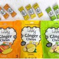 thumbnail image 4 of Lovely Candy Co. Lemon Ginger Chews, Made with Real Ginger, Individually Wrapped Ginger Candy, 5 Ounce (Pack of 12) | Gluten-Free, Non-GMO, NO Artificial Ingredients, NO High Fructose Corn Syrup, 4 of 6