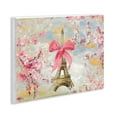 thumbnail image 4 of Stupell Industries Eiffel Tower on Cherry Blossoms Fashion Painting Unframed Art Print Wall Art, 14 x 11, 4 of 8