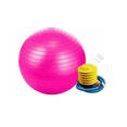thumbnail image 1 of Pelota Fitness De Yoga Acondicionamiento 75 Cm Con Bomba Rosa, 1 of 5