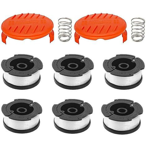 Carrete de repuesto de nailon para cabezal de corte de césped, hilo para cortar césped af - 100 carretes