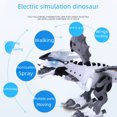 thumbnail image 2 of Juguete de dinosaurio eléctrico con pulverizador mecánico, simulación de animal, gran robot tiranosaurio rex que camina con control remoto, juguete para niño, 2 of 5