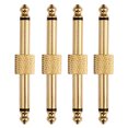thumbnail image 1 of Miangastore Double Head Effect Pedals Connector Copper 4Pcs 3x0.5x0.5in, 1 of 8