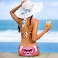 thumbnail image 5 of Pink Monkey Gorilla Women's Bikini Set with Detachable Sponge and Adjustable Strap, Two-Pack, Ideal for Swimming Suit Beach Vacation!, 5 of 6
