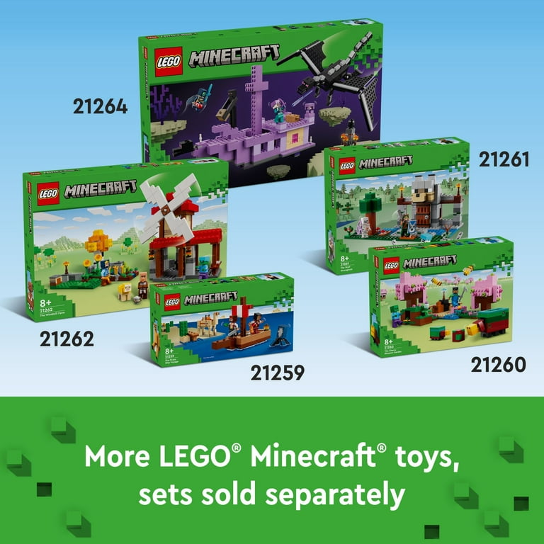 マインクラフト LEGO Minecraft The Badlands Mineshaft Video Game Toy, Mining