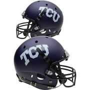 TCU Horned Frogs Schutt Purple Matte Replica Football Helmet