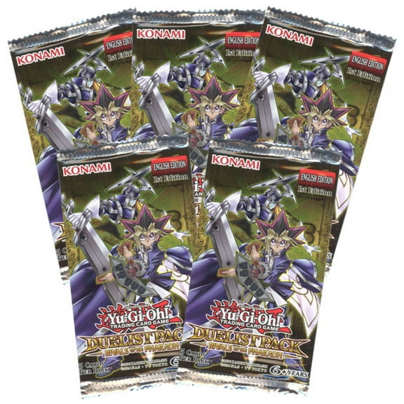 Yu-Gi-Oh Cards - Duelist Pack: Rivals of the Pharaoh - 5 Pack Lot