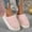 Pink, variant on KEVCHE Womens Thick-Soled Indoor Slippers for Autumn Winter, Cozy Warm House Shoes with Non-Slip Sole for Home Comfort, Soft Cushioned Lightweight Footwear for Bedroom, Cute Comfortable Slippers