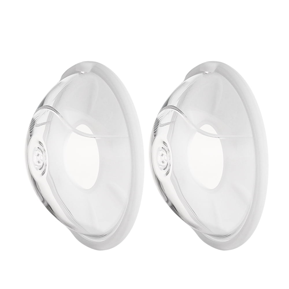 2pcs Wearable Milk Saver for Breastfeeding Manual Breastmilk Collector Silicone Shell Milk Catcher for Collecting Leaking Breastmilk 30ml Capacity Milk Collection Cup