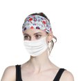 thumbnail image 3 of kaondbfi Women's Summer Outdoor Travel Essentials Accessories Headbands for Women Print Headband Elastic Head Wrap Hair Band Bandana Headband, 3 of 8