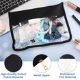 thumbnail image 3 of Bolsas de maquillaje Teling DIY, de chenilla, 8 unidades, color negro, 3 of 7
