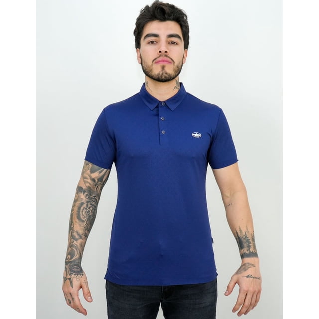 Playera Estampada Barabas Tipo Polo Corte Slim Fit