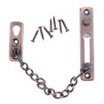 thumbnail image 2 of Auxiliar de Seguridad Yotijar Puerta de Acero Inoxidable de Cadena Perno Barra Oscilante 1set, 2 of 6