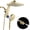 Gold, variant on KESTE 12 Inch Shower Head with Handheld Combo, High Pressure Rainfall Showerhead with 9 Modes Handheld Shower, Magnetic Docking, Adjustable Dual Shower Heads for Bathroom, Silver Chrome