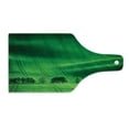 thumbnail image 2 of Europe Cutting Board, Rolling Sunny Hills with Meadow Fields and Trees Southern Moravia, Czech Republic Print, Tempered Glass Cutting and Serving Board, Wine Bottle Shape, Emerald, by Ambesonne, 2 of 5