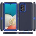 thumbnail image 7 of NIFFPD Samsung Galaxy A53 5G Case with Screen Protector Full-Body Shockproof Phone Case for Galaxy A53 5G with Belt-Clip Holster Blue&Blue, 7 of 7