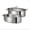 Double Layer, variant on Fish Steamer Stainless Steel Set, Multi-Use Elliptical Fish Pot Cookware With Rack, Ceramic Pan, Anti-scalding Clip, Vented Glass Lid