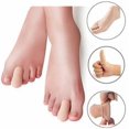 thumbnail image 3 of Nogis 4 Pieces Gel Toe Cap, Silicone Toe Protector, Toe Guards for Feet, Protect Toe and Provide Relief from Corns, Callus, Blisters, Hammer Toes, Ingrown Toenails, Toenails Loss, 3 of 9