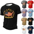 thumbnail image 2 of 250th Anniversary American Flag Shirt, 250 Years America Shirts V Neck For Women Man, 2 of 3