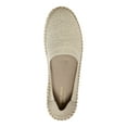thumbnail image 3 of COLE HAAN Womens Beige Knit 1 Platform Padded Logo Cloudfeel Round Toe Wedge Slip On Espadrille Shoes 11 B, 3 of 4