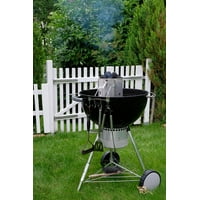 Laminated Poster Weber Fire Grill Charcoal Barbecue Ball Grill Poster Print 24 x 36