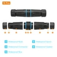 thumbnail image 3 of Unique Bargains Waterproof RJ45 Coupler, Dual Head Ethernet LAN Cable Connector, Pack of 10, 3 of 6