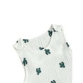 thumbnail image 4 of Miaouyo Baby Boys 0 6 12 18 24 Months Girls Romper Summer Toddler Newborn Infant Sleeveless Cactus Print Cotton Linen Jumpsuits Playsuits Overalls Outfits, 4 of 6