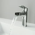 thumbnail image 2 of VIGO Ileana Single Handle Single-Hole Bathroom Faucet in Chrome, 2 of 8