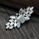 thumbnail image 2 of Hebilla de cristal para zapatos de moda, clip de diamantes de imitación para zapatos, accesorios de decoración para zapatos DIY de plata para bodas, novias y mujeres., 2 of 7
