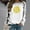 1# White cheap stuff under 5 dollars, variant on Cyber&Monday Deals Dyegold Womens Oversized Sweatshirts Long Sleeve Crew Neck Pullover Tops Dressy Loose Casual Sunflower Graphic T Shirts Tees