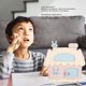 thumbnail image 4 of Caja Fuerte Para Dinero, Juguete Adorable, Casa De Conejitos, Hucha Decorativa Multifuncional Para Niños, Soporte Para Bolígrafo, Hucha, 4 of 7