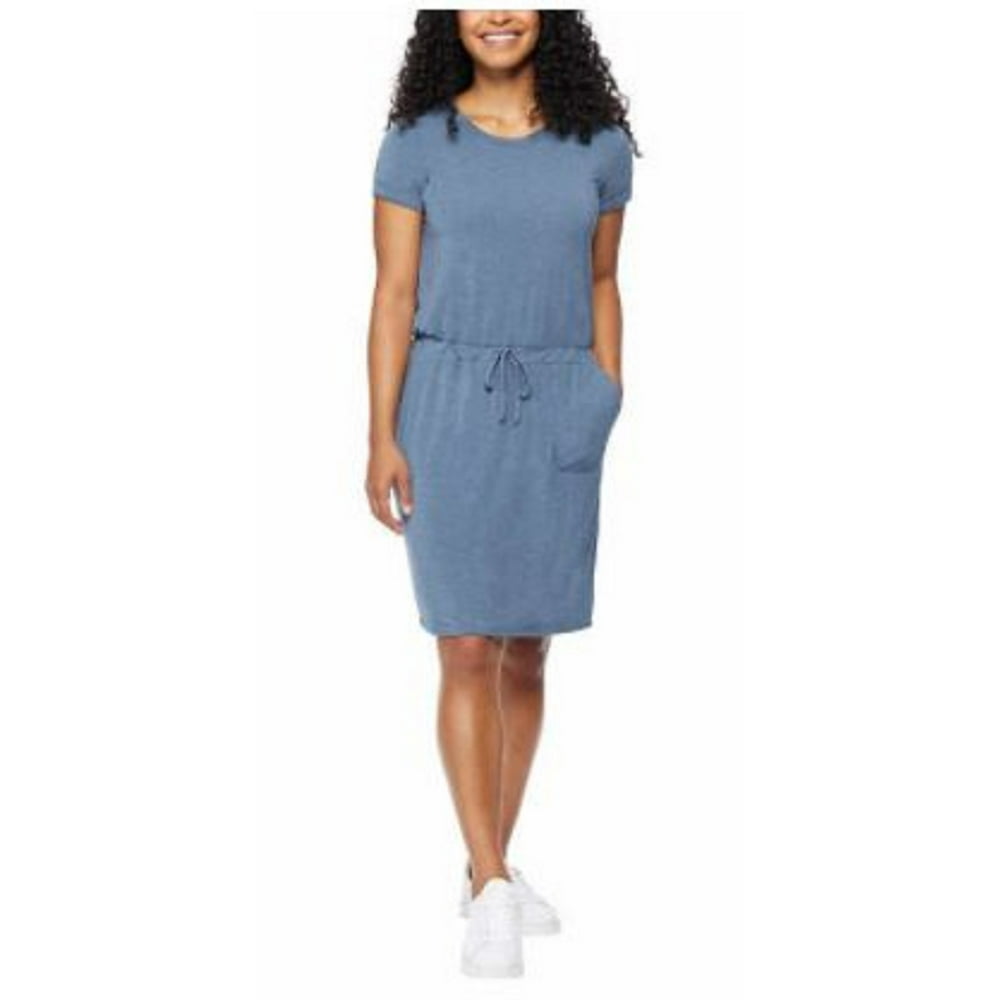 32 Degrees 32 Degrees Ladies' Soft Lux Dress (Heather Indigo, Large