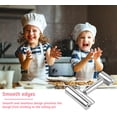 thumbnail image 6 of Rolling Pin Double-End Stainless Steel Dough Roller Cookie Pizza Baking Tool, 6 of 6