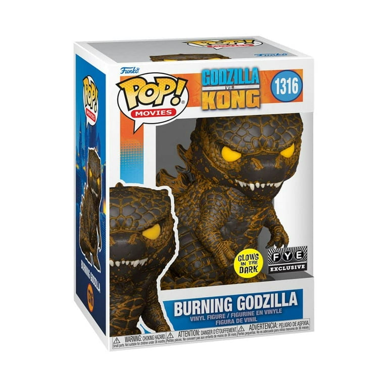 Funko Pop! Animation Vinyl Burning Godzilla Vs Kong, Glow-in