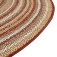 thumbnail image 6 of Unique Loom Baja Outdoor Collection Area Rug - Ensenada (5' 3" Round Burgundy/Green), 6 of 7