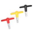 thumbnail image 7 of 3Pcs Drum Key T Shaped Wrench with Silicone Protective Cover Musical Instrument Parts, 7 of 7