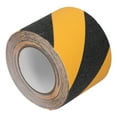 Yellow and Black Tape Safety Marking Adhesive NonSlip Warning Stripe for Floor Walls Pipes