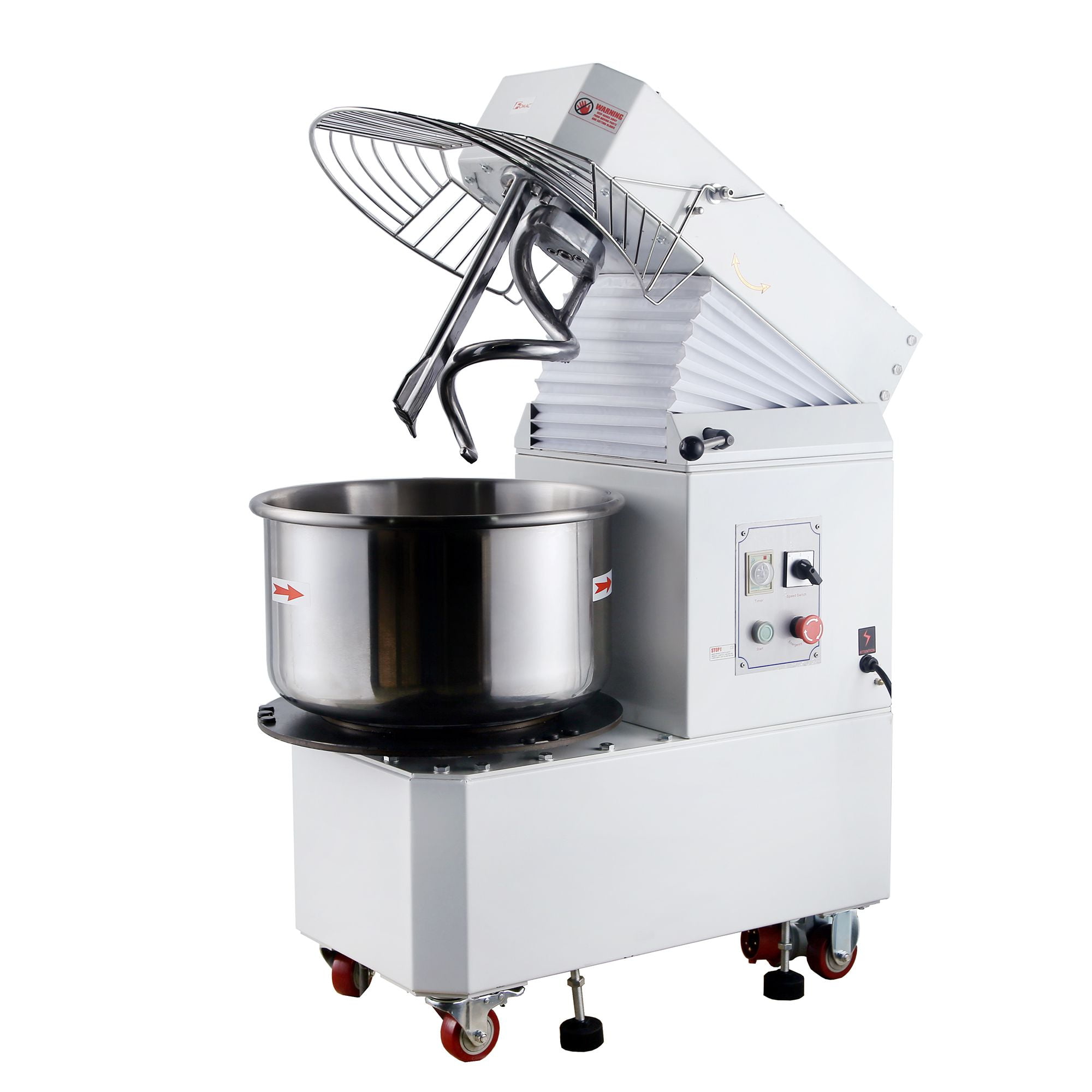 Hakka Commercial Electric Food Mixer 10Qt Dough Stand Mixer 3 Speed 40 –  Hakka Brothers Corp