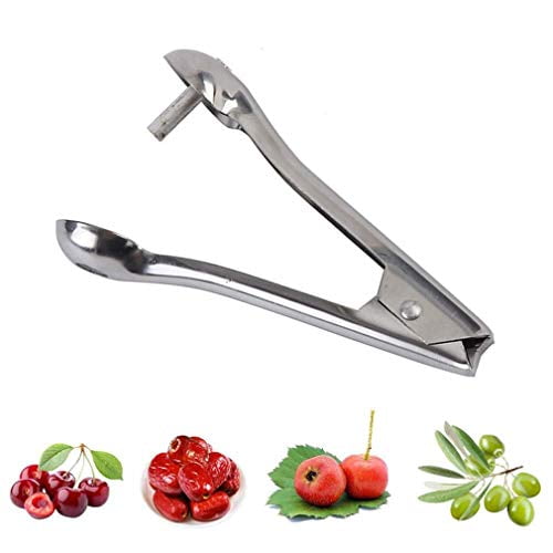 Pctc Cherry Pitter Tool And Olive Pitter Tool Heavy Duty Stainless Steel Fruit Corer Seed Remover For Cherry Jujube Plum Walmart Com Walmart Com