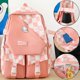 thumbnail image 3 of 4Pcs Set Women Backpack Harajuku Laptop Canvas School Bags College Student Book Bag Rucksack For Teenage Girls Kawaii Backpack, 3 of 4