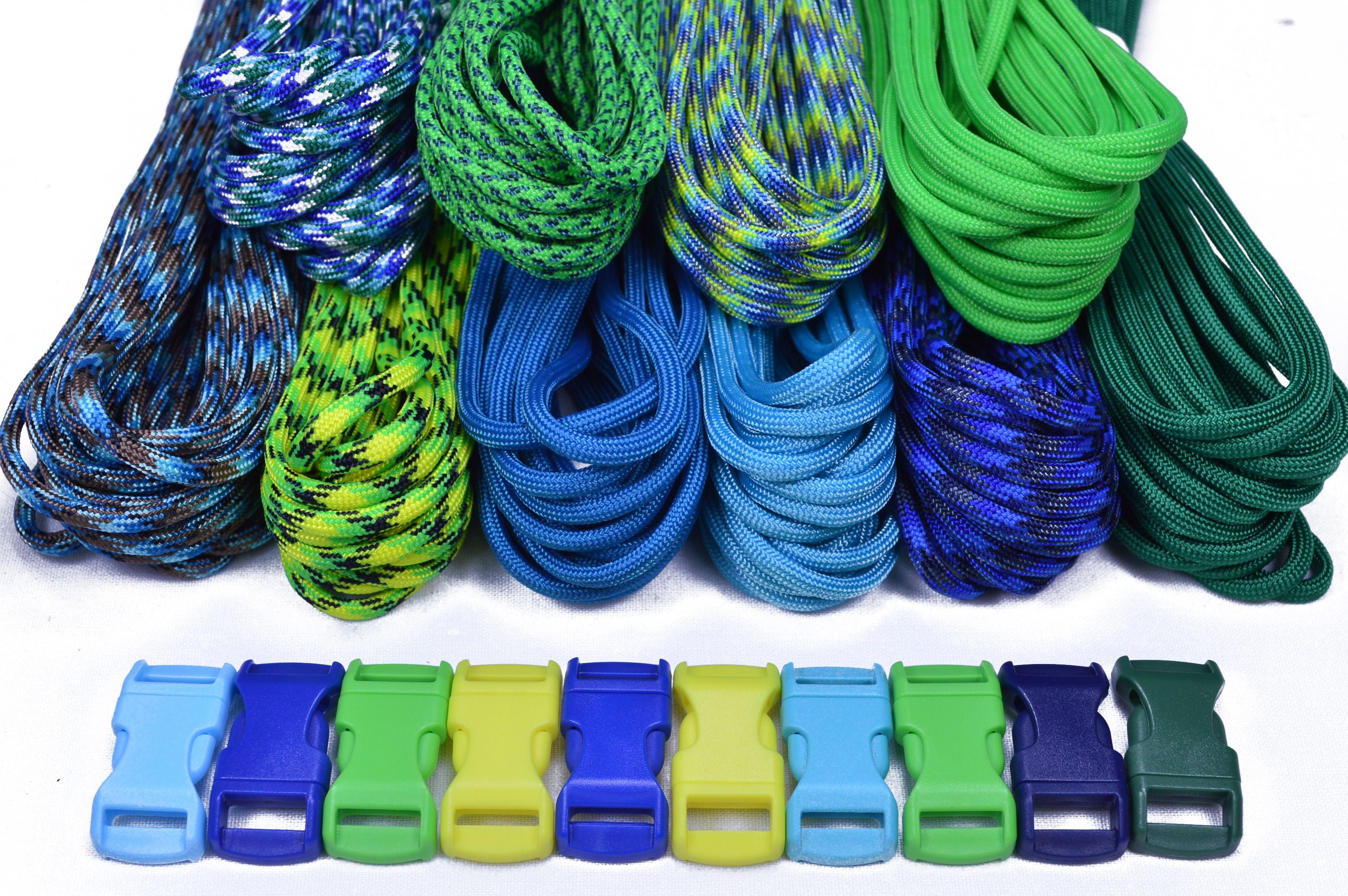 Bored Paracord Brand Paracord Starter Kit Coastal Combo Kit Walmart