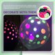 thumbnail image 4 of FOMIYES 50Ud Globos Decorativos Con Puntos Fluorescentes Para Ambiente Festivo Interior Y Exterior, 4 of 6