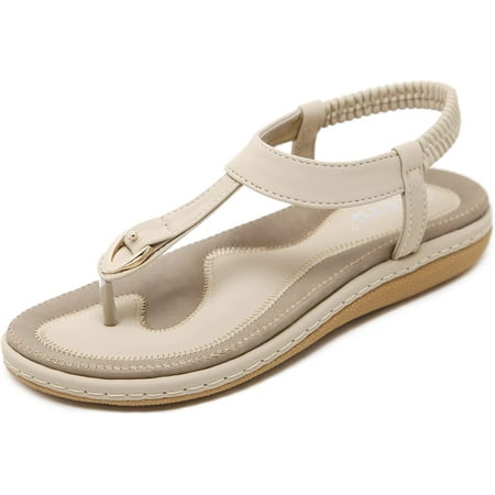 

Women s Summer Sandals Casual Comfortable Flip Flops Bohemian Beach Clip Toe Sandals