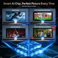 thumbnail image 6 of Blackview Huidun PT10 Smart Projector,Portable 1080P FHD Mini Projector with WiFi 6 & Bluetooth,Auto Focus & Keystone Correction,4K Supported Home Theater Movie Projector for Bedroom,Outdoor & Gaming, 6 of 14