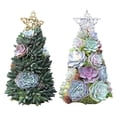 thumbnail image 4 of De Árbol De Navidad Con Resina De Estrella Suculentas Artificiales Realistas Plantas Adorno De Escritorio Decoración De Navidad Regalos sonducket HA040740-02, 4 of 6